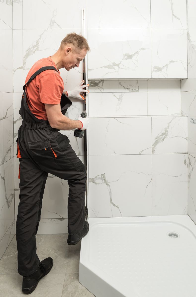 Elderly Shower Installation